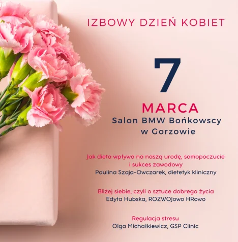 Świętuj Dzień Kobiet z nami! Wyjątkowe spotkanie dla kobiet w Gorzowie